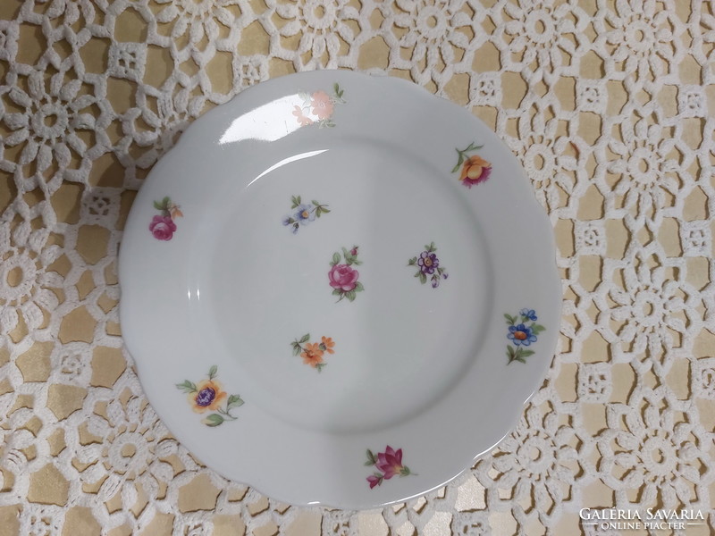 Kahla, beautiful floral cake plate, smooth edge, 1pc