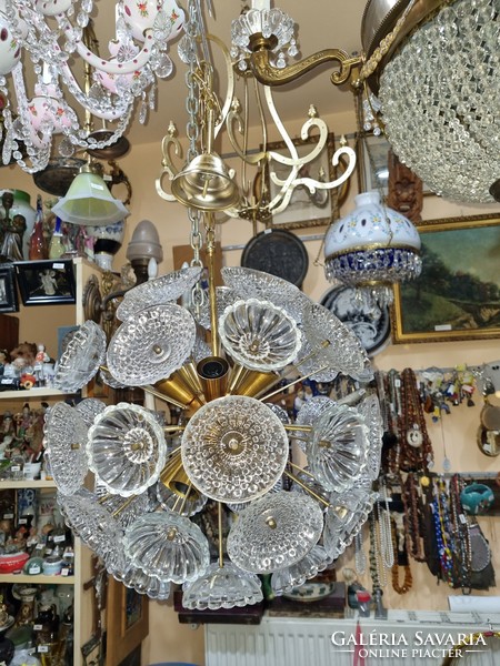 Old renovated Sputnik chandelier