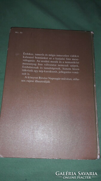 1977.Fabricius Ferenc- A kék rénszarvas KARJALAI FINN NÉPMESÉK képes könyv a képek szerint MÓRA
