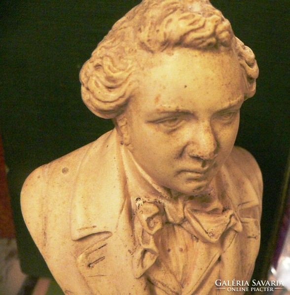 Plaster bust of Schubert