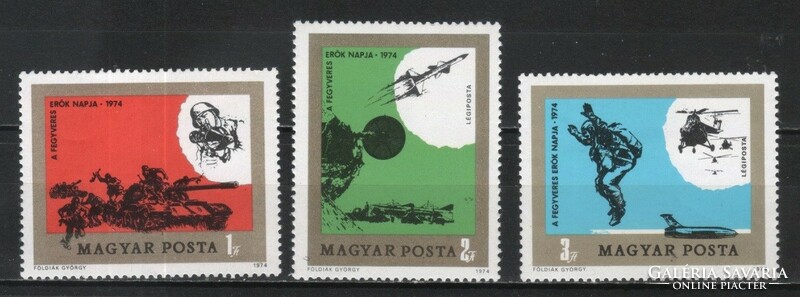 Magyar Postatiszta 4564 MBK 2983-2985   Kat. ár  200 Ft.