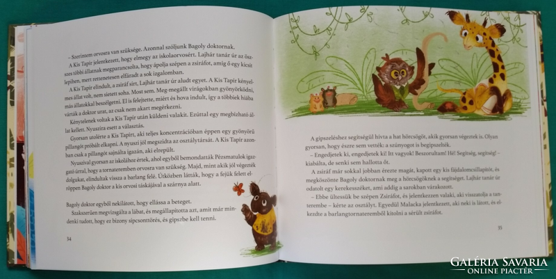 Ungár Anna: Tapírkáék az első zében > Gyermek- és ifjúsági irodalom > Állatmesék >