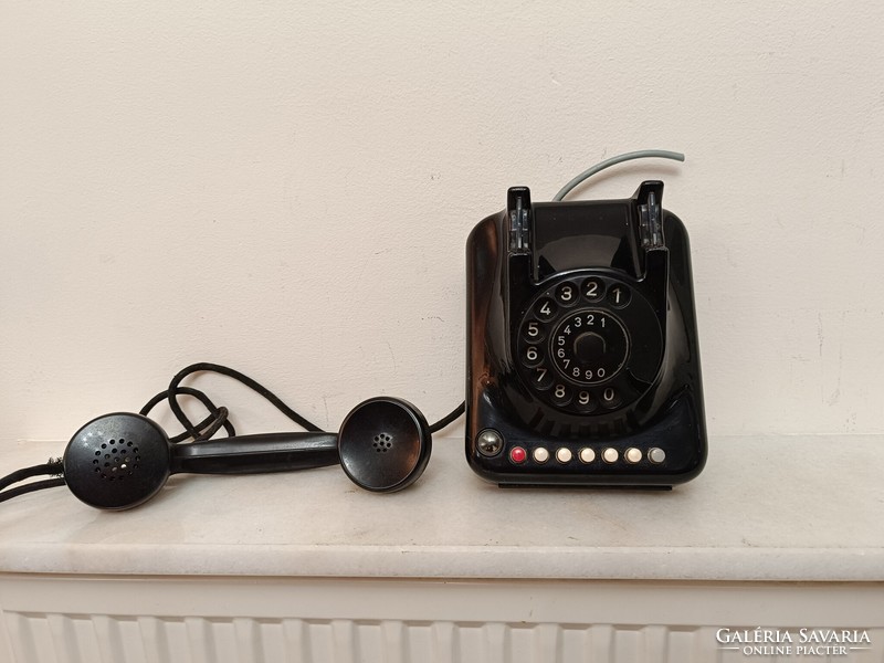 Antique telephone table dial telephone with twin display starožitný telefón 267 7955