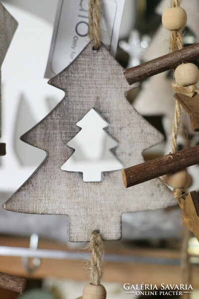 Skandináv stílusú kézműves karácsonyfadíszek