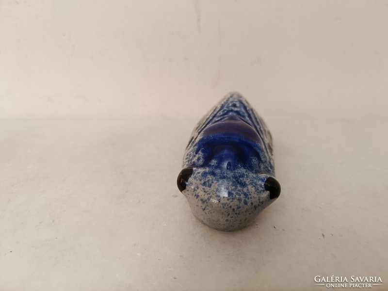 Antik majolika kabóca lepke bogár levélnehezék levél nehezék 343 8069