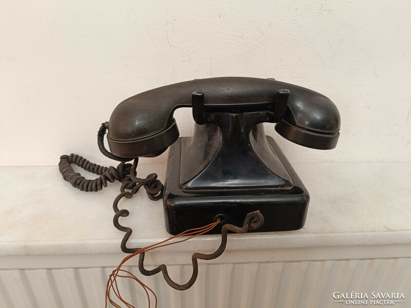 Antik telefon asztali tárcsás telefon 1930-as évek starožitný telefón 322 7956