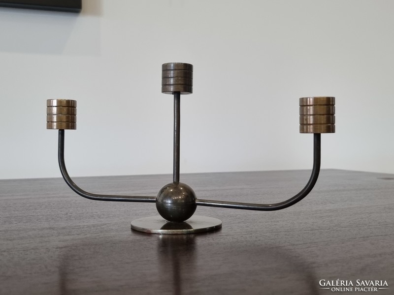 Vintage copper / copper alloy candle holder