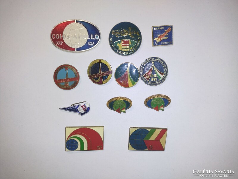 Intercosmos, Soyuz-Apollo and Orbiter badges