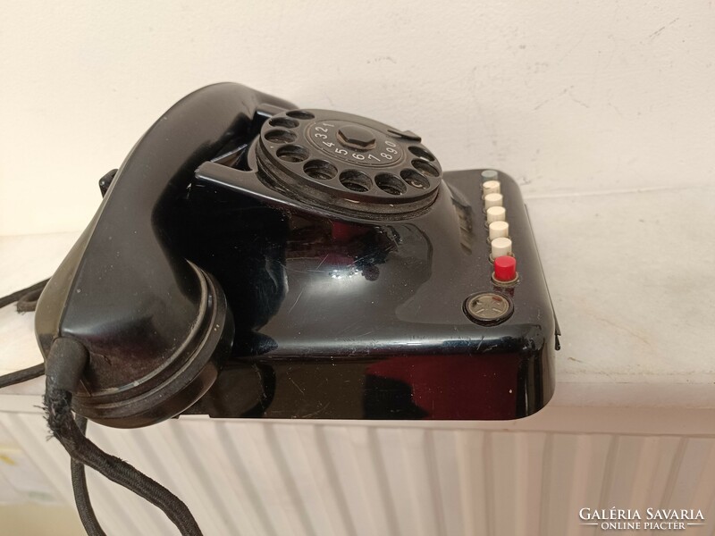 Antique telephone table dial telephone with twin display starožitný telefón 267 7955