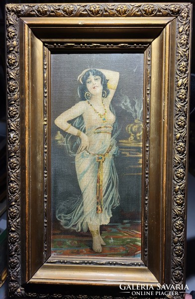 Táncoló nő festmény