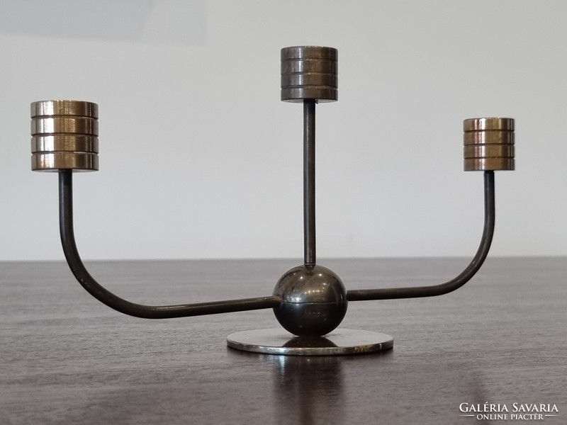 Vintage copper / copper alloy candle holder