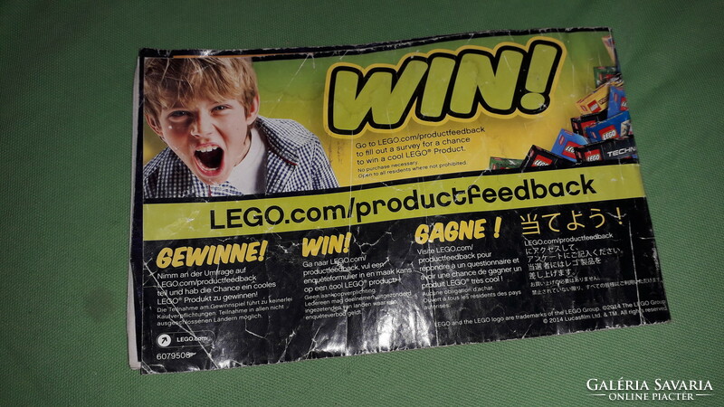 LEGO STAR WARS 75038.számú játék készlet ÖSSZEÁLLÍTÁSI, INSTRUKCIÓS füzete a képek szerint