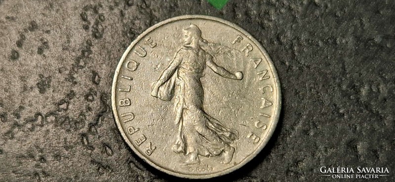 France ½ franc, 1966.