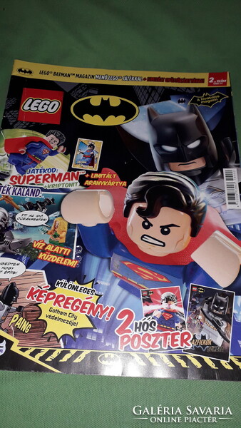 2.szám LEGO BATMAN SUPERMAN gyerek KÉPREGÉNY - kreatív hobby újság  a képek szerint