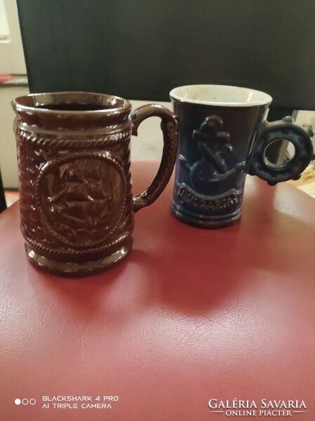 2 special ceramic jars