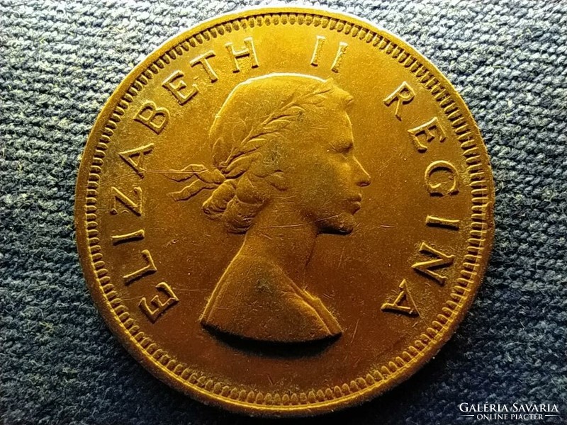 Dél-Afrikai Köztársaság II. Erzsébet 1 Penny 1953 (id67507)