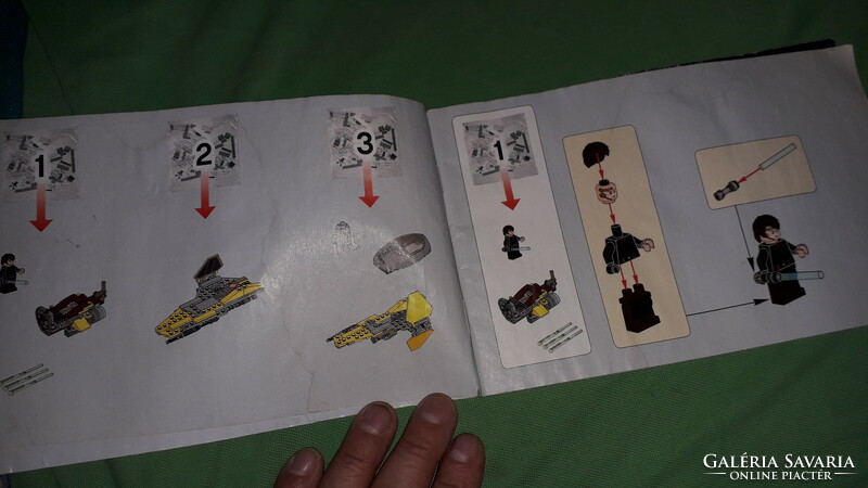Lego star wars 75038. Assembly and instruction booklet of the numbered toy set according to the pictures