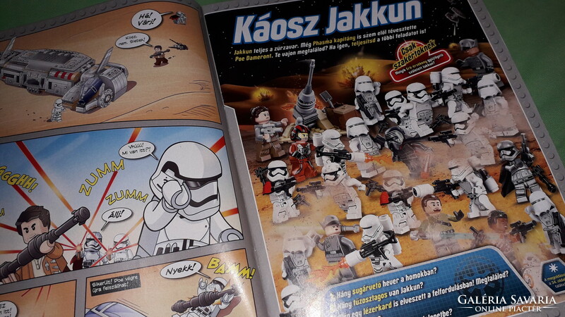 2018. JANUÁR 1.szám LEGO STAR WARS gyerek KÉPREGÉNY - kreatív hobby újság  a képek szerint