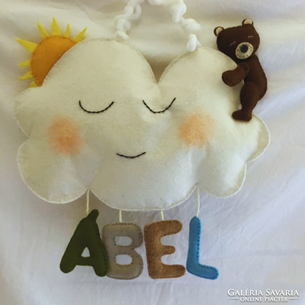 Handmade and personalized baby room decorations