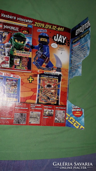7. Number lego ninjago children's comic book - creative hobby newspaper according to the pictures