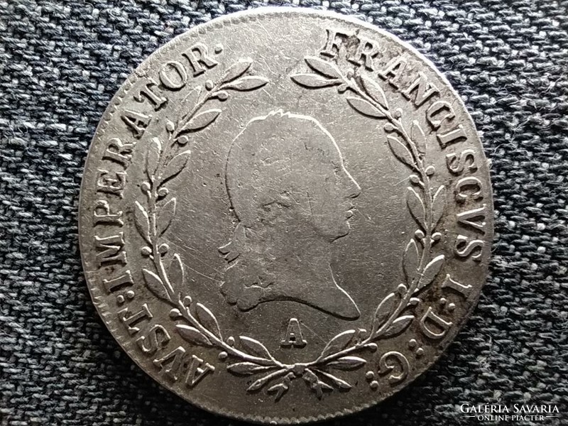 Ausztria II. Ferenc .583 ezüst 20 Krajcár 1811 A (id47429)