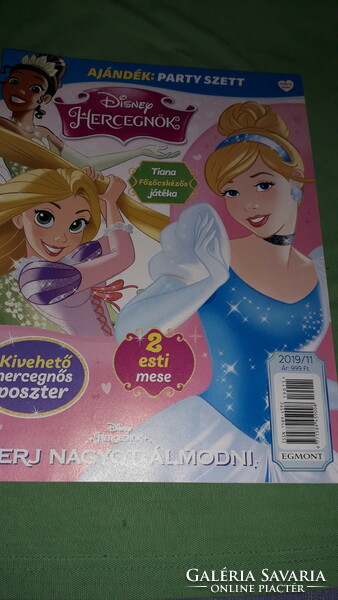 2019.11. Number disney princesses, children's comic book creative hobby newspaper monthly according to the pictures egmont