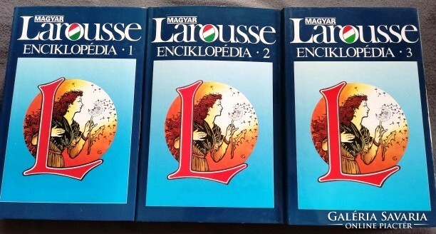 Hungarian larousse encyclopedia 1-3.