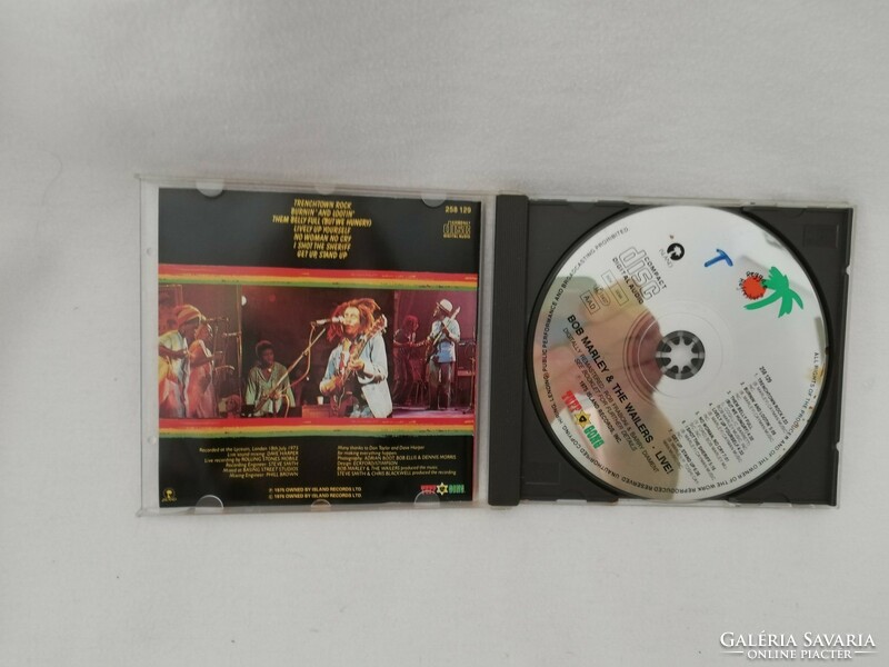Bob Marley and the Wailers " LIVE" CD 24