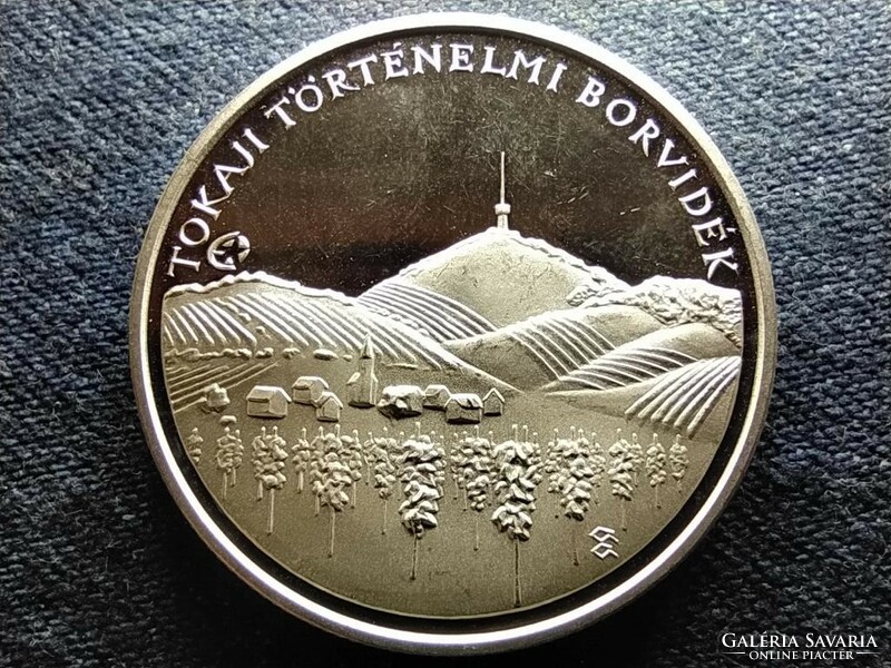 Tokaji történelmi borvidék .925 ezüst 5000 Forint 2008 BP PP (id81153)