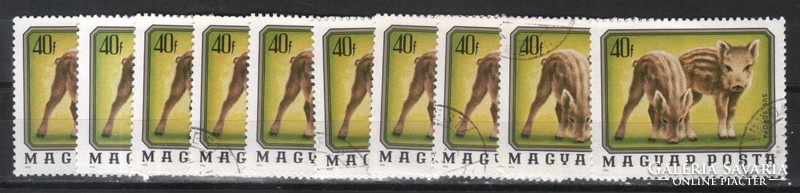 Hungarian 10-number 0756 mpik 3093