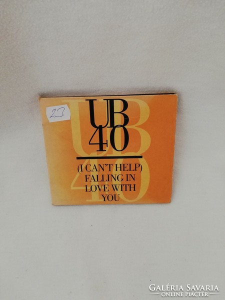 UB 40 " i'cant help falling in love with you"  CD 23