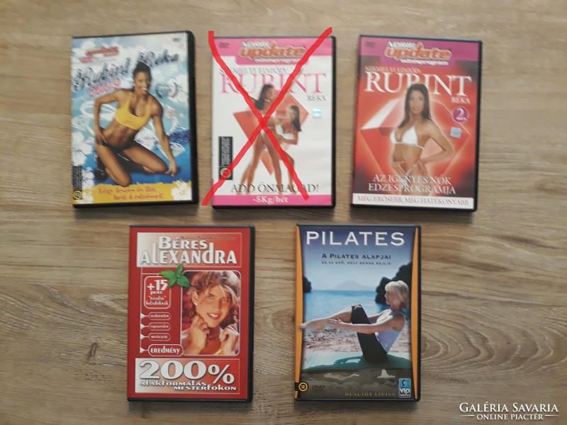 Sport DVD-k - Rubint Réka, Béres Alexandra, Pilates