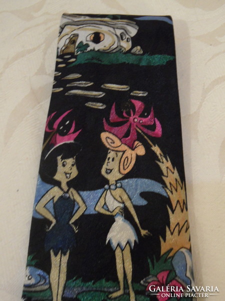 Fili- rosy cartoon tie (frédi-béni)