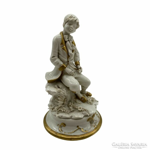 Italian, Neapolitan rococo boy porcelain m01307