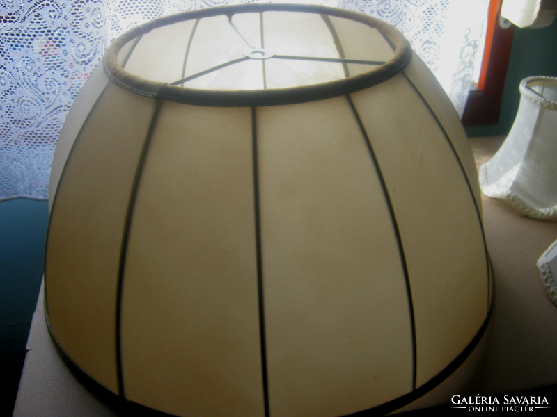 Old lampshade membrane leather