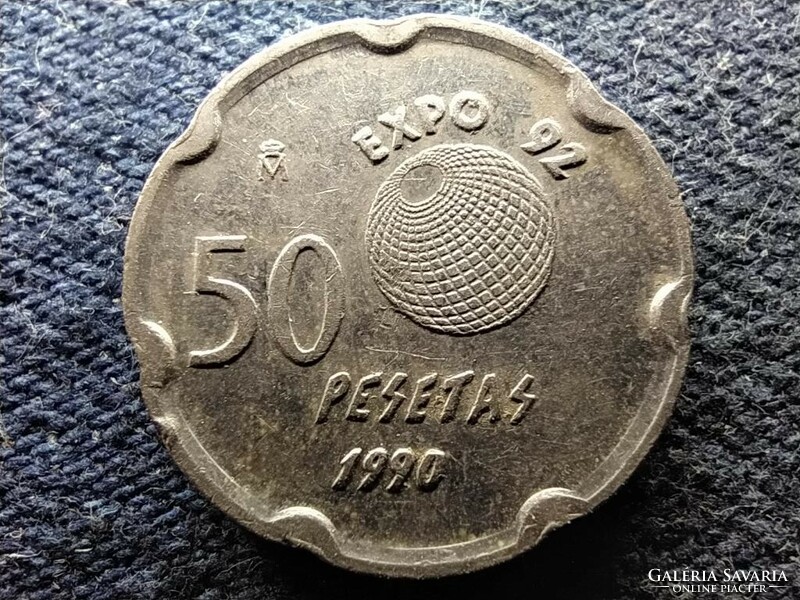 Spain expo 92 50 pesetas 1990 (id80673)