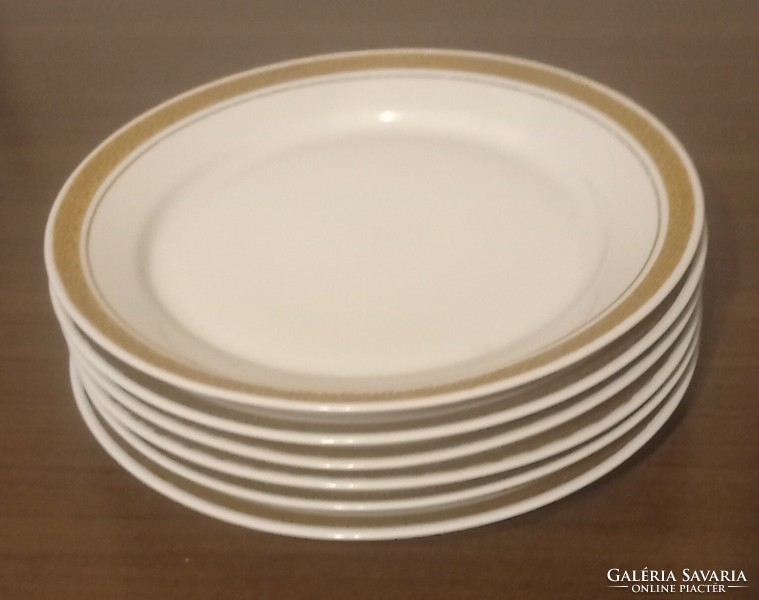Alföld porcelain, 6 small plates, 19 cm