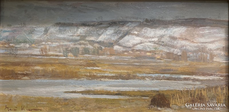Kázmér Gerő: landscape - oil