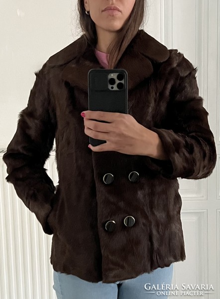 A wonderful luxury mink coat