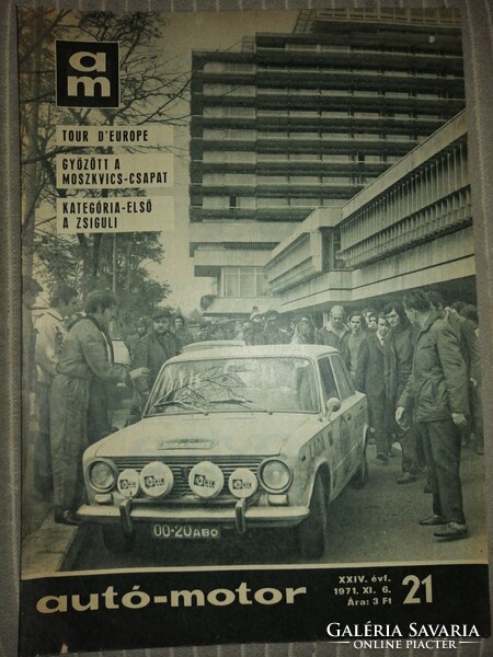 Autó-motor újság 1971.21.sz.