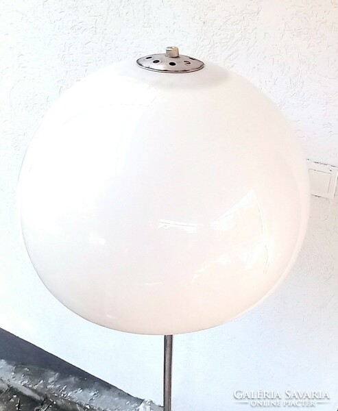 Tripod króm állólámpa vintage ALKUDHATÓ  Art deco design