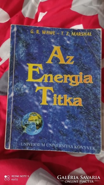 The secret of energy, esoteric, scientific, book, with the theories of György Kisfaludy