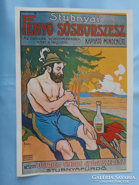 Repint plakát,  2 db. Sósborszesz, Borolin és Strubnyai Fenyő