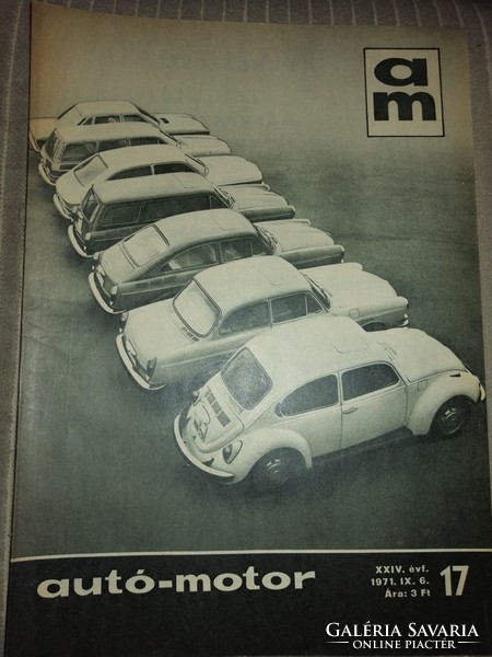 Autó-motor újság 1971.17. sz.
