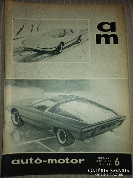 Car-motor newspaper No. 1972.6.