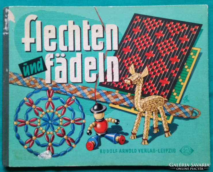 Flechten und Fädeln - Kézművesség, barkácsolás -  Idegennyelvű könyvek > Német > Hobbi >