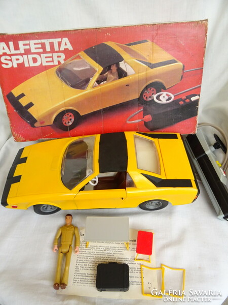 Anker alfetta spinner in its own box with man and camping equipment