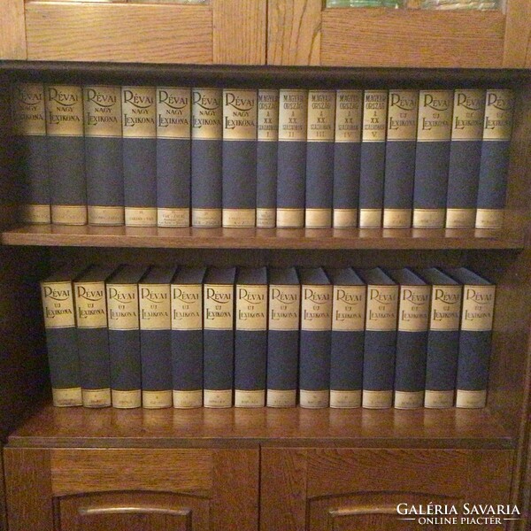 Révai lexikon teljes sorozat 44 kötet