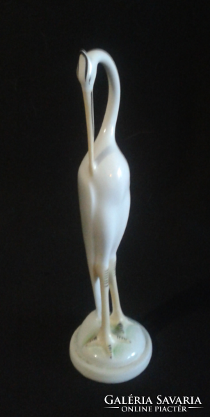 Ravenclaw porcelain bird heron (figurine sculpture)