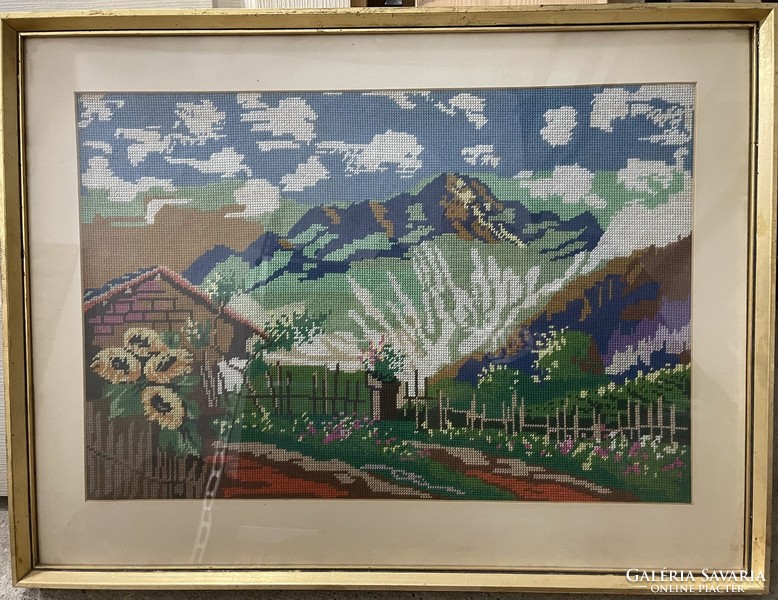 Tapestry in the Alps